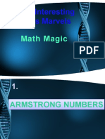 Some Interesting Maths Marvels: Math Magic