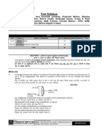 JR) PT-02 Date: 12-10-2014: Test Syllabus