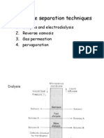 Membrane Separations 3