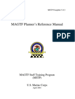 MSTP Pamphlet 5-0.3 200104 MAGTF Planner's Reference Manual