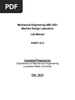 Me 4201 Final Complete Lab Manual f2015