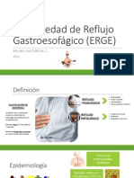 Enfermedad de Reflujo Gastroesofágico (ERGE)