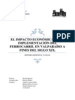 Historia Regional de Valparaíso "El Ferrocarril"