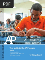 2014-15 Ap Student Bulletin