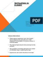 Natural Ventilation in Cold and Cloudy Climate.: Bvducoa, Pune. Kalyani Jaiswal Shruti Dhariya Shweta Jathar T.Y.B.Arch