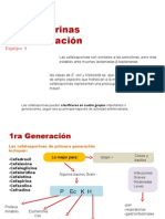 Equipo 1 Cefalosporinas de 1ra