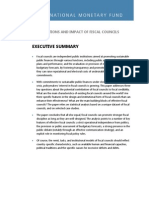 IMF - The Functions and Impact of Fiscal Councils