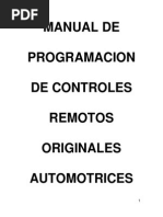 Programacion de Controles Remotos PDF