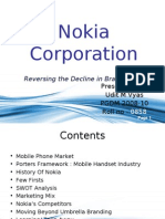 Presentation On Nokia Corp.