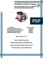 Atributos de La Maquina Motor Monofasico de Induccion