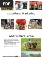 Rural Marketing: Scope of