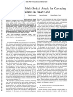 A Coordinated Multi-Switch Attack For Cascading Failures in Smart Grid