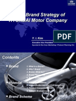 Global Brand Strategy of Hyundaei