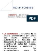 Grafotecnia Forense