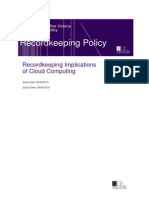 Cloud Computing Policy