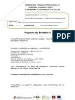 Proposta de Trabalho 4 Ufcd 7852