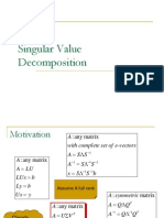 Singular Value Decomposition