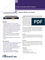 Mediant 500 SBC Datasheet