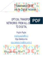 Optical Transport Networks