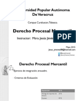 Der Procesal Mercantil Profesor Jesus