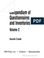 Compendium of Questionnaires and Inventories Volume 2