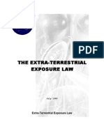 Extra-Terrestrial Exposure Law