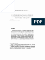 Un Instrumento para Evaluar La Eficacia de Los Procedimientos de Inducción de Estado de Ánimo - La EVEA