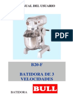 Batidora Industrial Bull