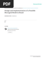 Design and Implementation of A Feasible Microgrid Model in Brazil