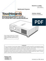 Eiki Xb41 Service Manual