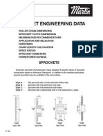 Sprocket Engineering Data