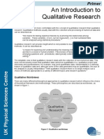 Qualitative Research