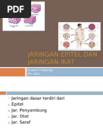 Jaringan Epitel Dan Jaringan Ikat - PPT DR - Faisal Balatif