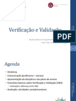 Verificação e Validação de Software