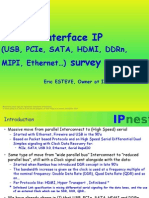 IPnest: Interface Ip Survey USB PCIe HDMI DDR MIPI