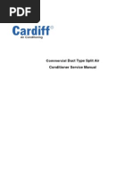 Serv Manual CARDIFF T1 R22 Big Duct Type