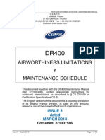 DR400 Maintenance Schedule Is5 Amdt7 April2015