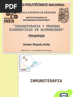 Inmunoterapia Dr. Immer Noyola Avila