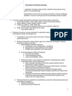 Introduction To Petroleum Geology