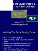 James Vint - Pistol Quick Pass Game