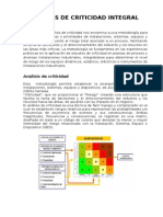 Analisis de Criticidad Integral en Equipos Electricos