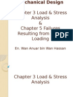 Lecture Note C01 - Chapter 3 5 - Load and Stress Analysis Failures Resulting From Static Loading