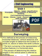 Basic Civil and Mechanical Engineering Unit 1