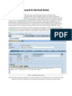 Parent & Derived Role