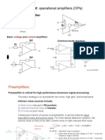 Signal Readout: Operational Amplifiers (Ops)