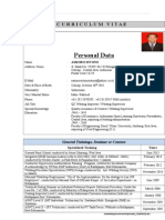 CV of Asmoro S. For Welding Supv