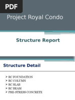 Project Royal Condo: Structure Report