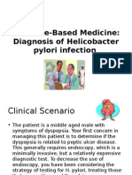 Diagnosis of Helicobacter Pylori Infection