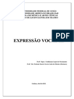 Texto de Estudo Expressão Vocal