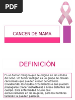 Cancer de Mama